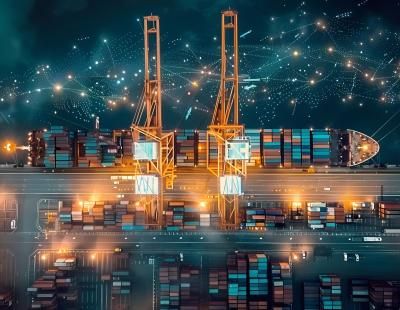 Los puertos de Shanghái, Ningbo-Zhoushan y Qingdao han pasado de ser centros logísticos tradicionales a convertirse en ecosistemas inteligentes. Para dar este salto, han incorporado los gemelos digitales en varias operativas diarias. (FP)