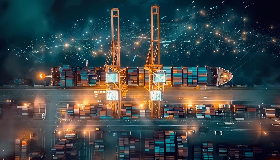 Los puertos de Shanghái, Ningbo-Zhoushan y Qingdao han pasado de ser centros logísticos tradicionales a convertirse en ecosistemas inteligentes. Para dar este salto, han incorporado los gemelos digitales en varias operativas diarias. (FP)