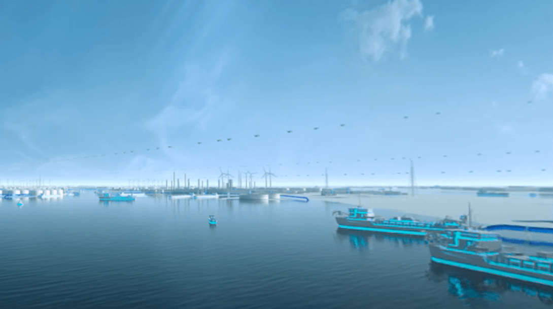 Uso de la realidad aumentada en el Puerto de Amberes