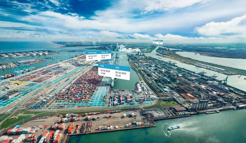 Boxinsider combines and cross checks container event data from multiple sources such as vessels, terminals, and inland terminals. (Image by Port of Rotterdam)