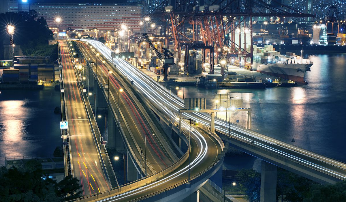 Ports often have a high flow of movement from the roads such as heavy trucks or cars picking up passengers from ships. (Gettyimages)