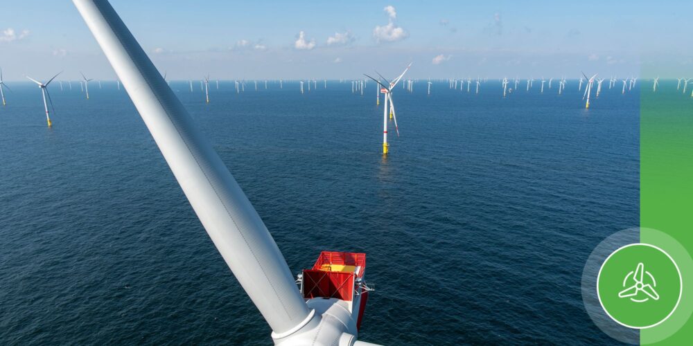 La producción por turbina eólica marina supera a aquellas instaladas en tierra. (GettyImages/PierNext)