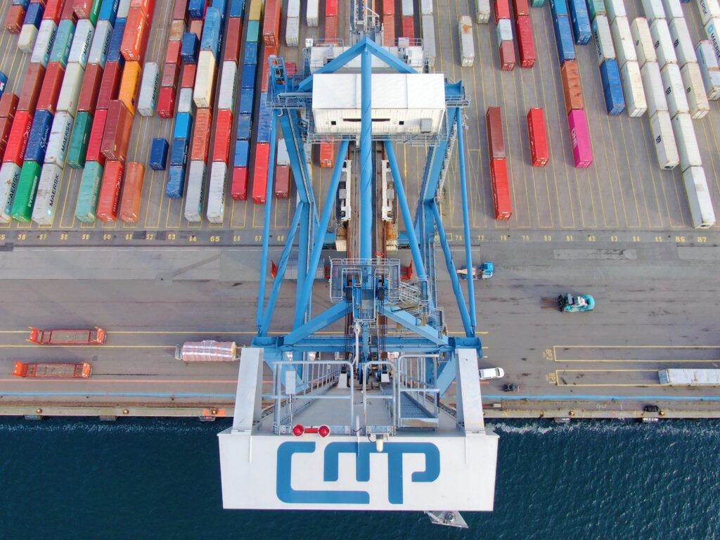 CPM is the only port in the world that belongs to two different countries. (CPM)