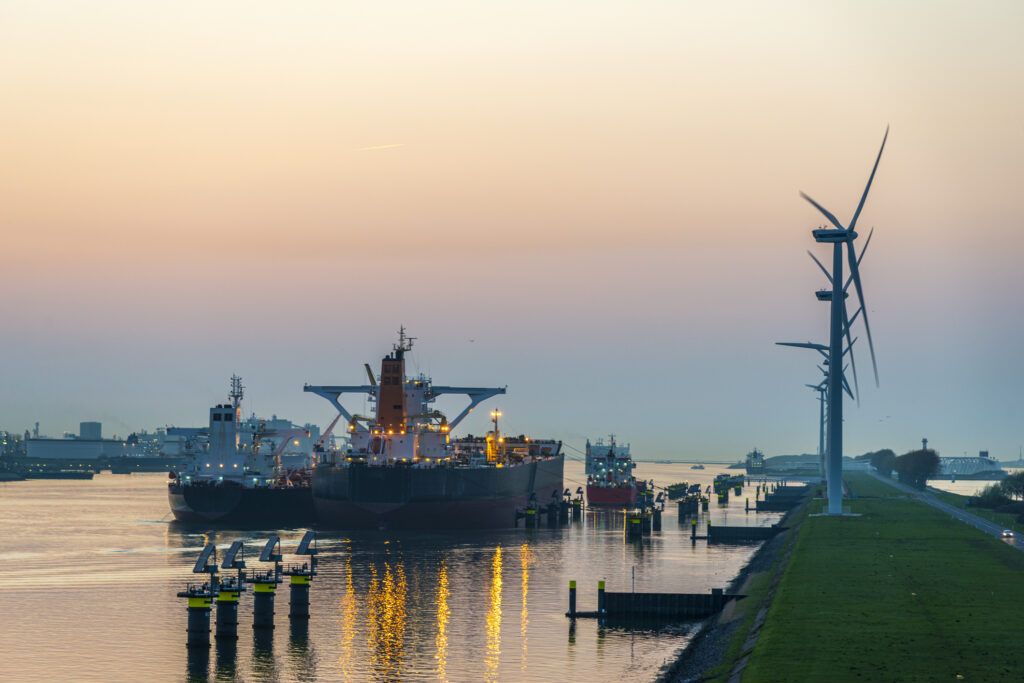 Ports play a key role in decarbonizing the economy. (GettyImages)