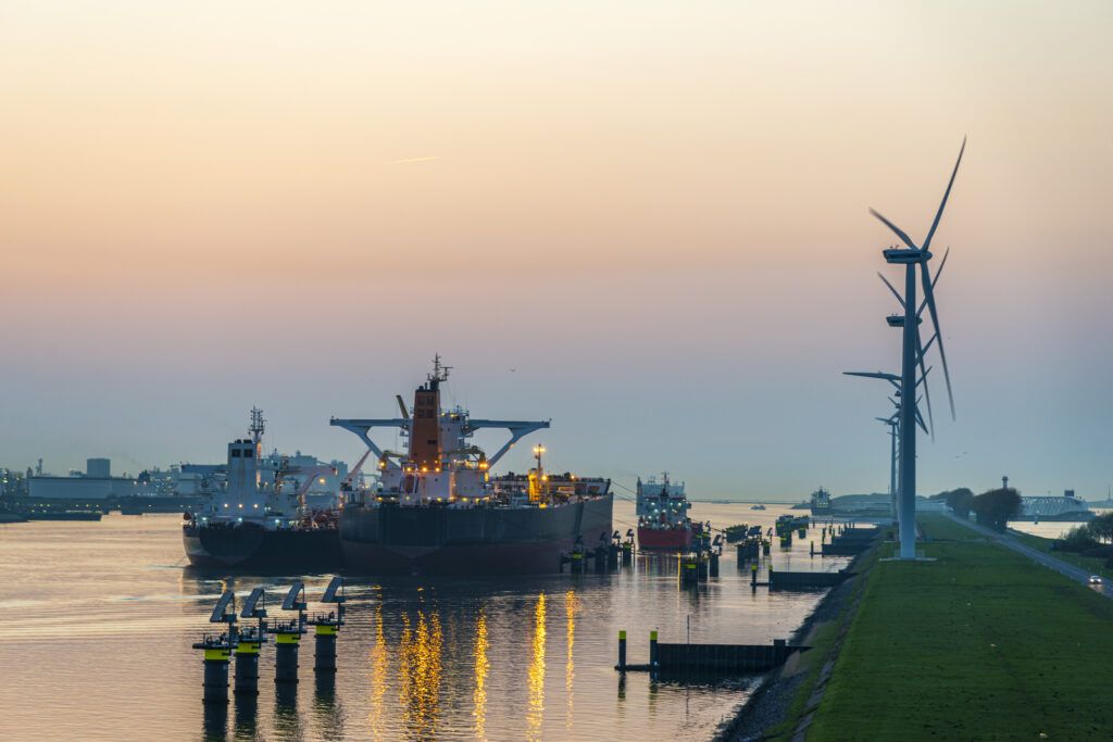 Els ports juguen un paper fonamental en la descarbonització de l'economia. (GettyImages)