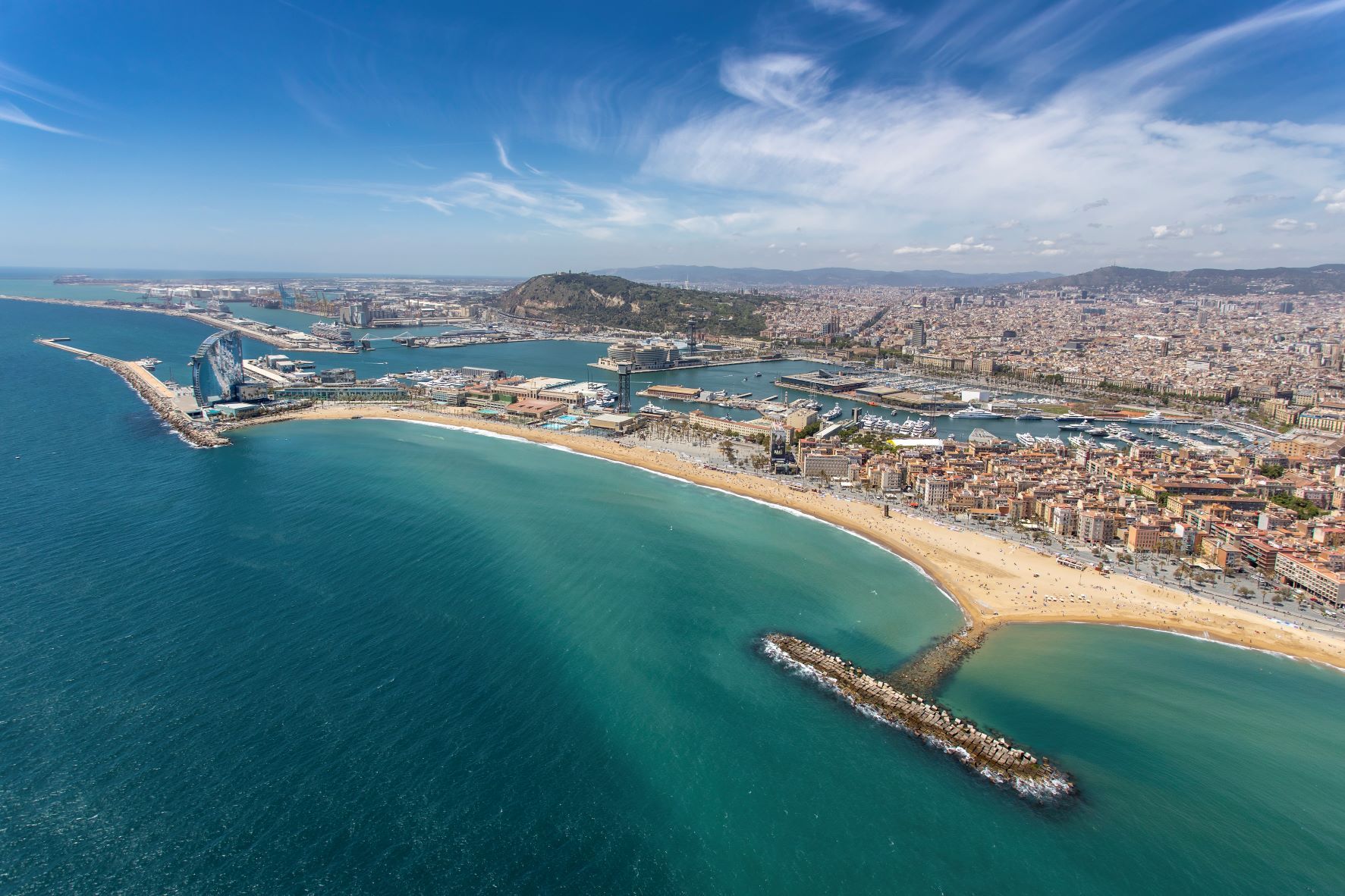 Para mitigar los efectos de los temporales, el Port de Barcelona combinará medidas 'duras' y 'blandas'. (Port de Barcelona)