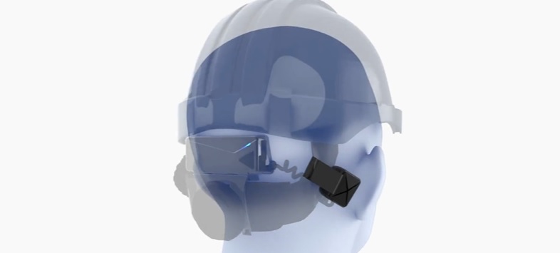  mobiWAN is designed for use in high noise environments. Bone conduction output transfers sound waves through the bones in your head directly to the inner ear. (Mobilus Lab)