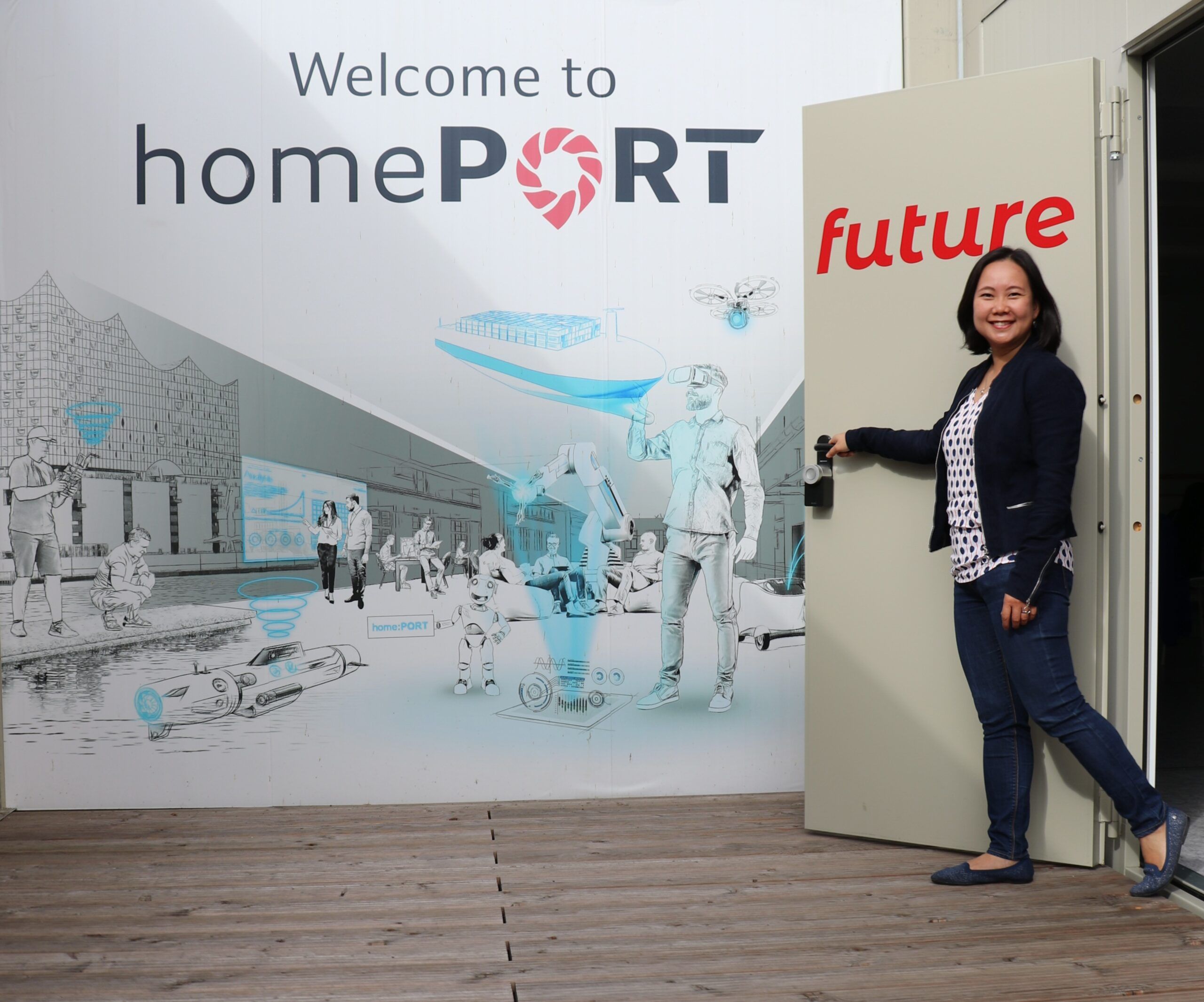Phanthian Zuesongdham explains that homePORT would like to be the network platform where innovation can be created or initiated in the entire ecosystems.