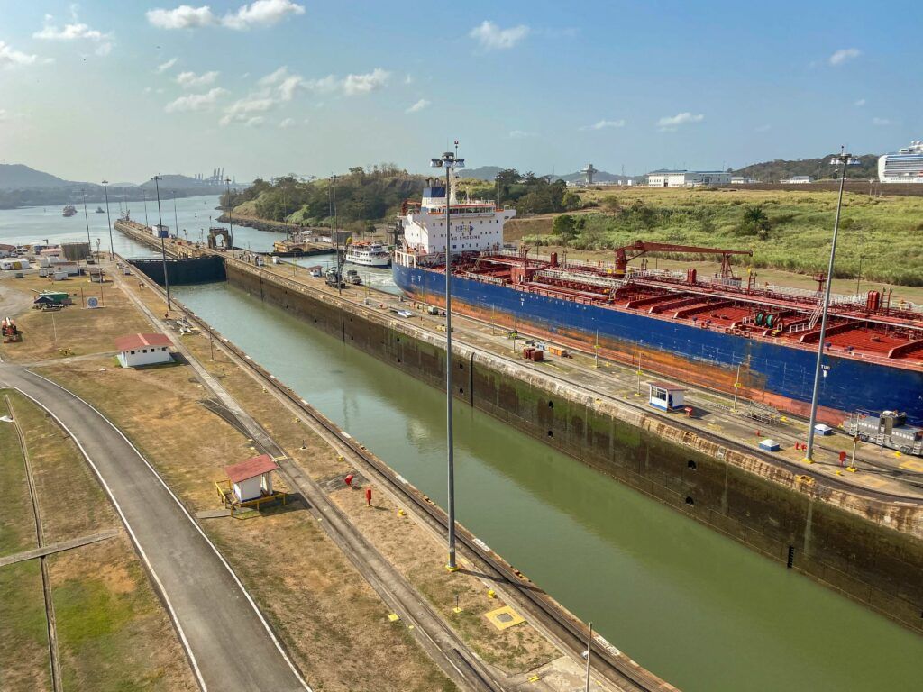 To save water, the Panama Canal Authority restricted the number of ships passing through the canal. In May 2024, the number decreased by 19.2% compared to May 2023 and by 24.3% compared to the same month in 2022 (PF).