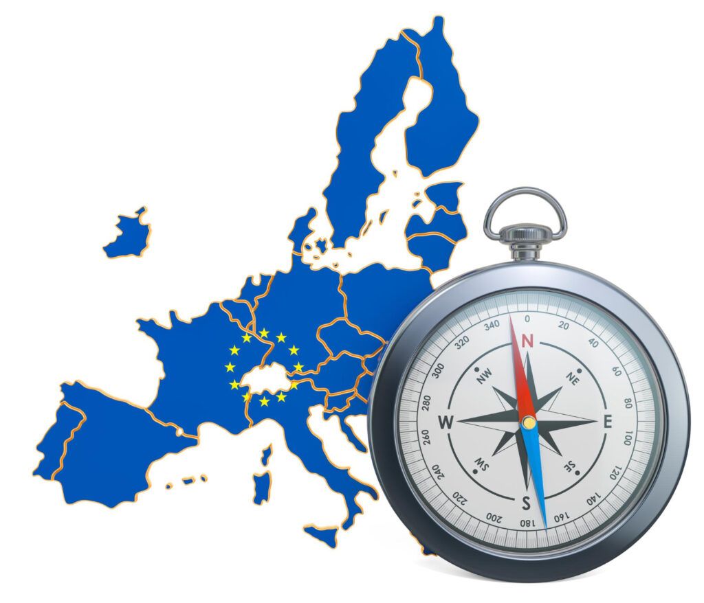 Al document 'La brúixola per a la competitivitat a la UE' la Comissió Europea defineix una proposta estratègica amb les principals actuacions que permetin revifar l'economia i reduir la bretxa competitiva (FP).