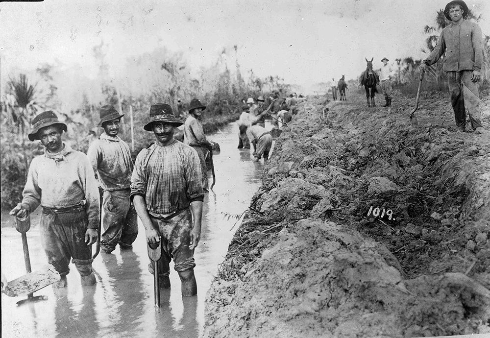 European workers who participated in the construction of the Panama Canal were paid well, at $0.20 an hour, and earned a reputation for being tough and steady. They slept in less crowded barracks and enjoyed special dining facilities compared to Central American workers (CC).