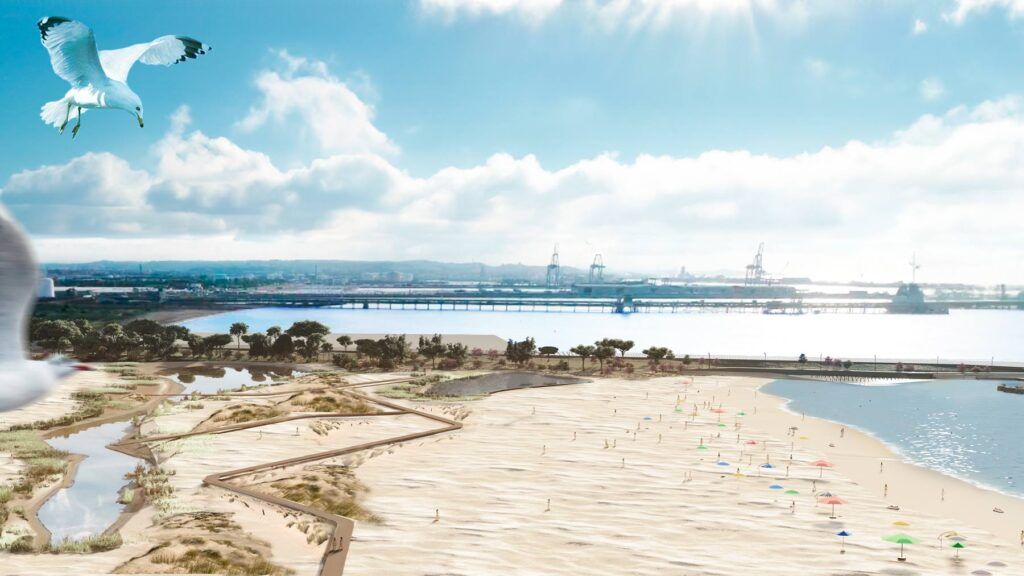 El estudio LandLab ha trabajado un anteproyecto para la Autoridad Portuaria de Tarragona, en colaboración con distintas administraciones públicas y entidades, en la búsqueda de una solución resiliente con estrategias basadas en la naturaleza para la adaptación del frente litoral de La Pineda Vila-seca (Tarragona) al cambio climático (LANDLAB).