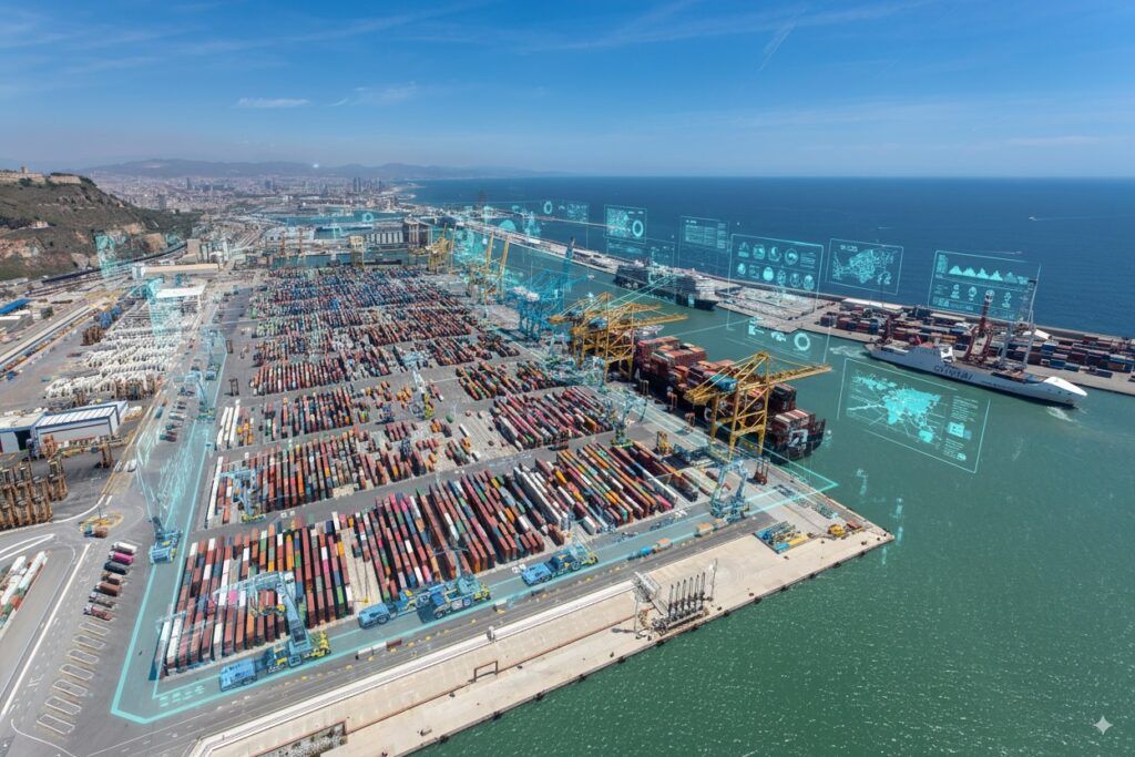 El futur de la IA en ports serà definit no només per pilots amb èxit, sinó per la capacitat de teixir-los en el complex teixit de la logística global (Port de Barcelona / IA).