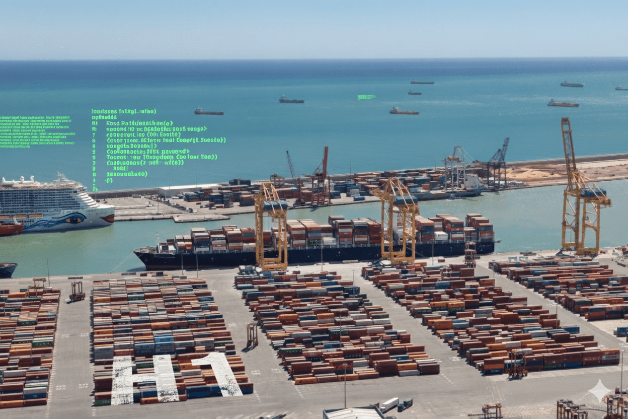 El ecosistema del Port de Barcelona está especialmente bien posicionado para liderar la implementación del nuevo escenario que marca el H1, gracias a su cultura de innovación, su experiencia en integración digital y su capacidad de conectar actores de toda la cadena de valor. (Port de Barcelona / PierNext). 