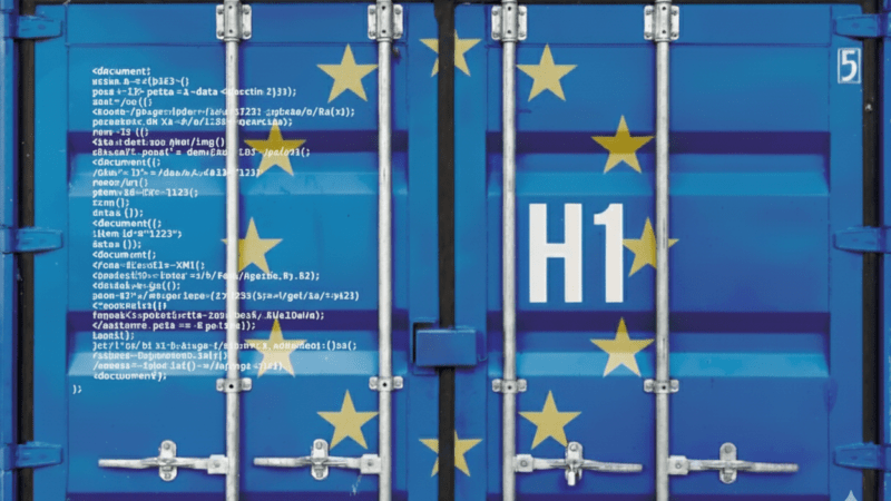 El sistema H1 és el nou model electrònic de declaració d'importacions a la Unió Europea, dissenyat per substituir el tradicional Document Únic Administratiu (DUA). (FP/PierNext)
