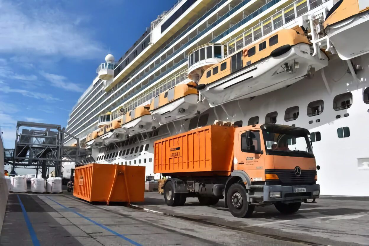 La gestión de residuos también es una de las puntas de lanza en cuanto a innovación para conseguir una operativa de los cruceros cada vez más sostenible (TMA).